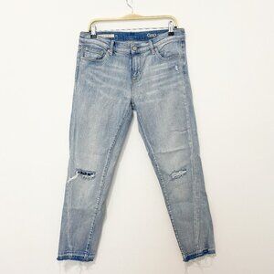 Gap Light Wash Girlfriend Jeans Size 29 Tall